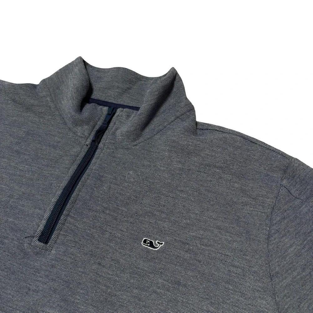 Vineyard‎ Vines Men's 1/4 Zip Pullover Sweater Blue Size XXL 26 x 29